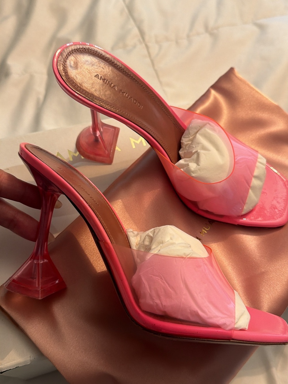 Amina Muaddi heels